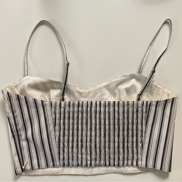 Theory Ventura Striped Bustier Cami size P - Picture 5 of 13